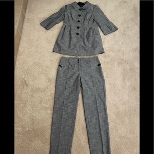 AB Studio Gray Pantsuit